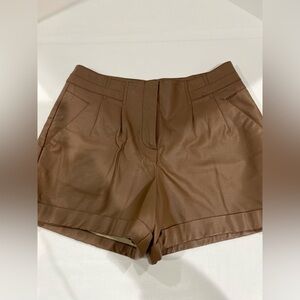 Lauren Conrad Vegan leather shorts